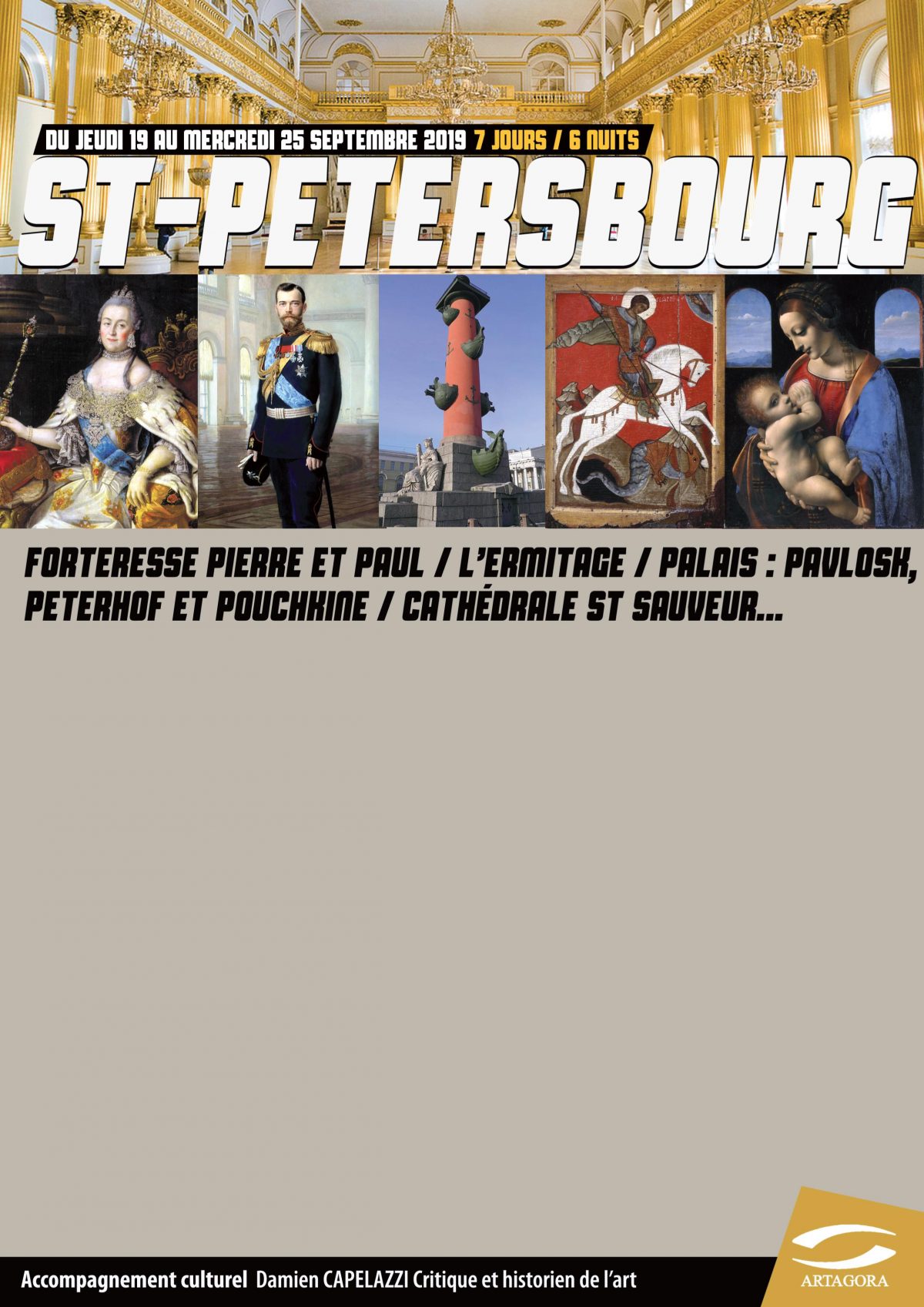 Voyage à Saint-Pétersbourg