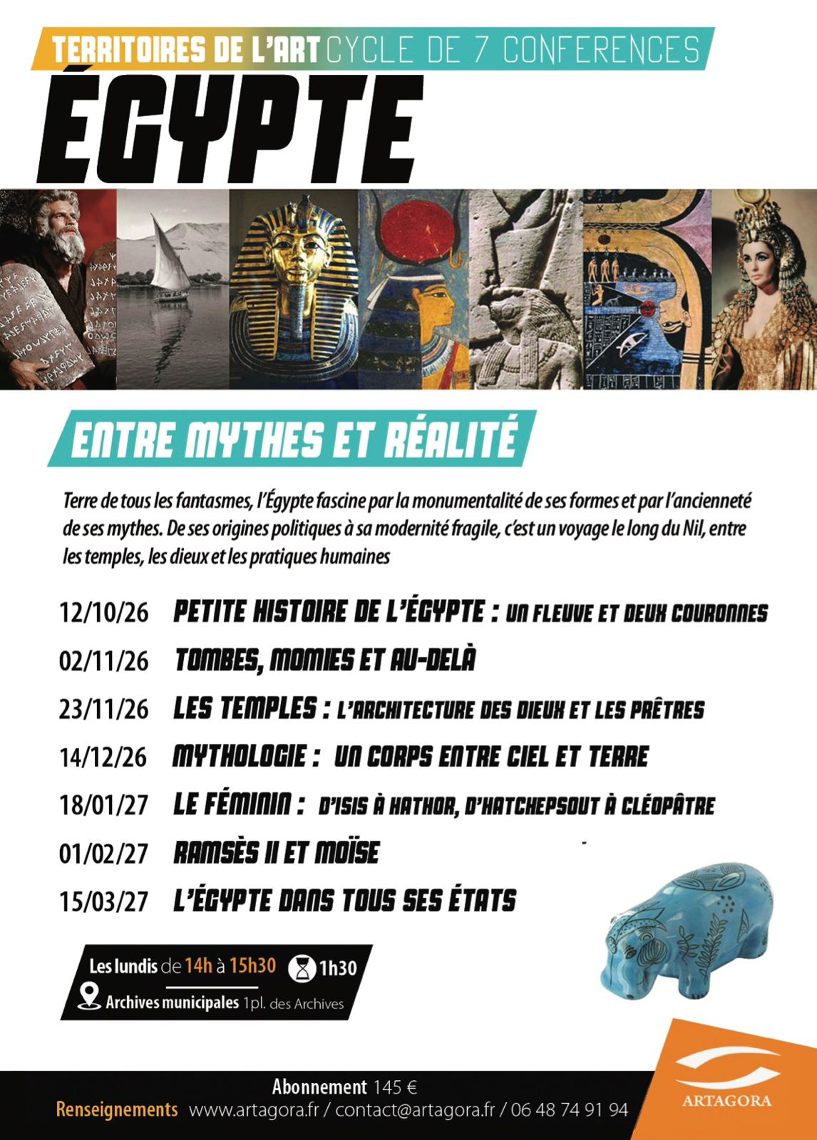 Territoires de l’art, Égypte