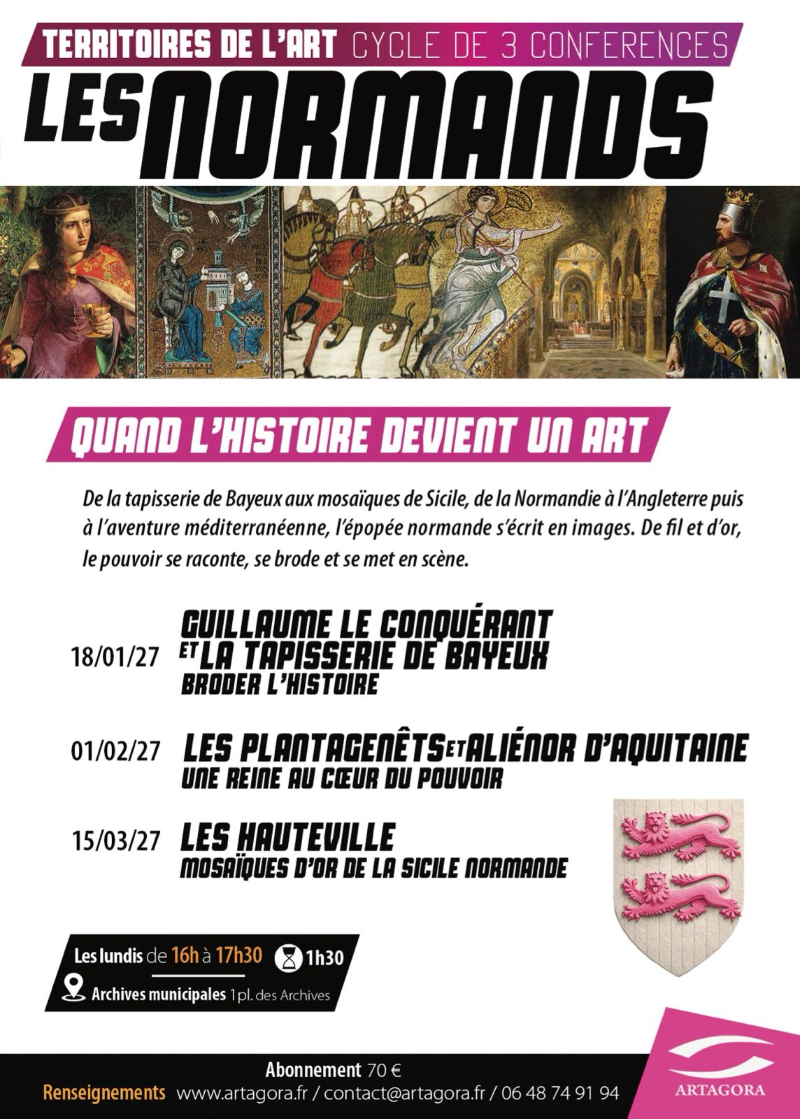 Territoires de l’art : les normands