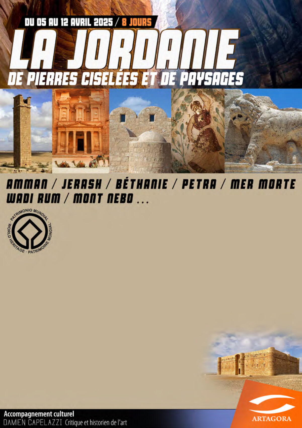 Jordanie : De Pierres Ciselées et de Paysages