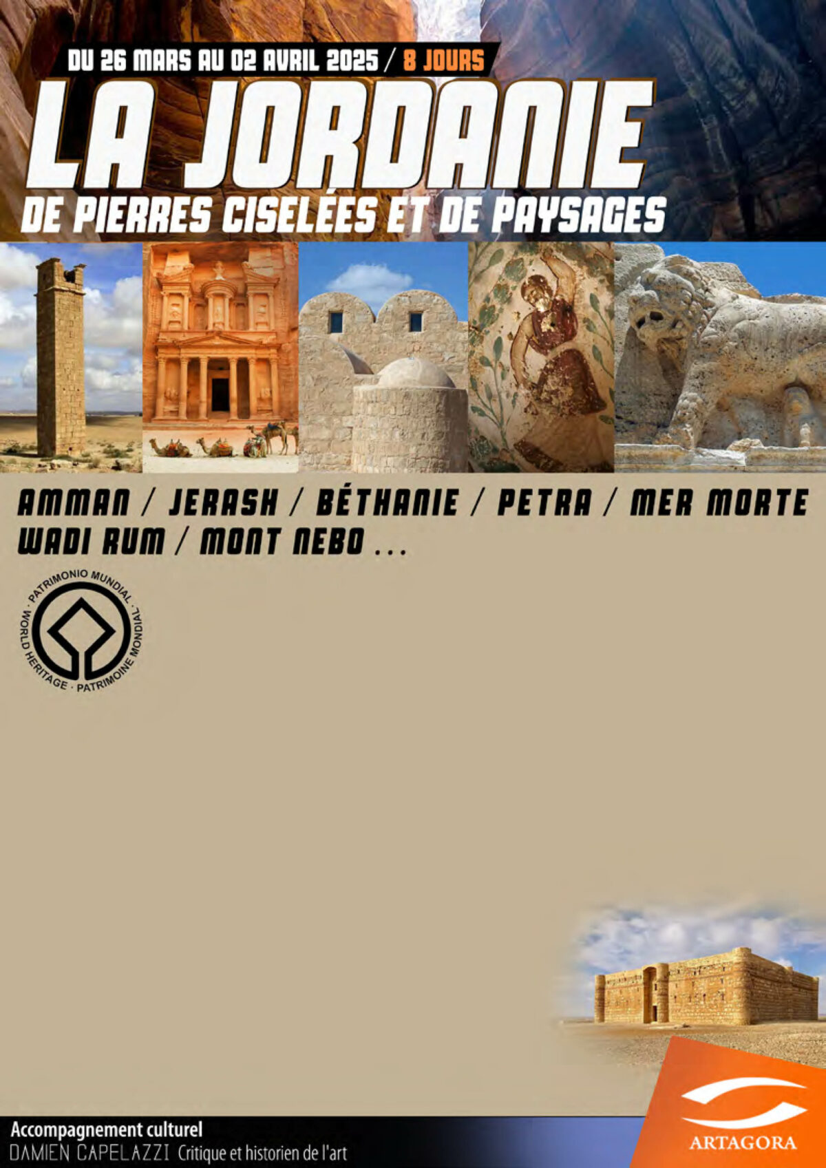 Jordanie : De Pierres Ciselées et de Paysages