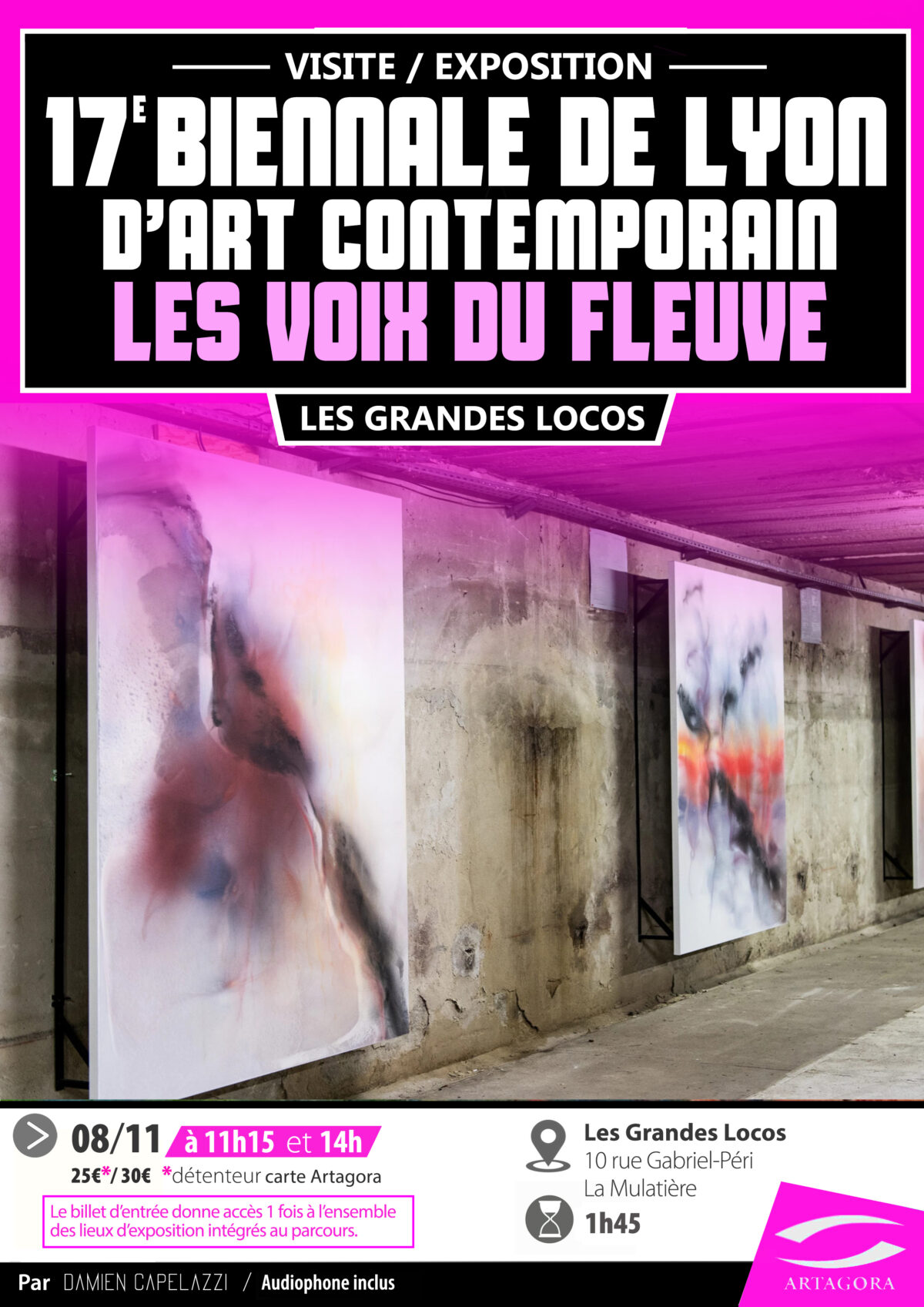 Visite 17e biennale d’art contemporain de Lyon