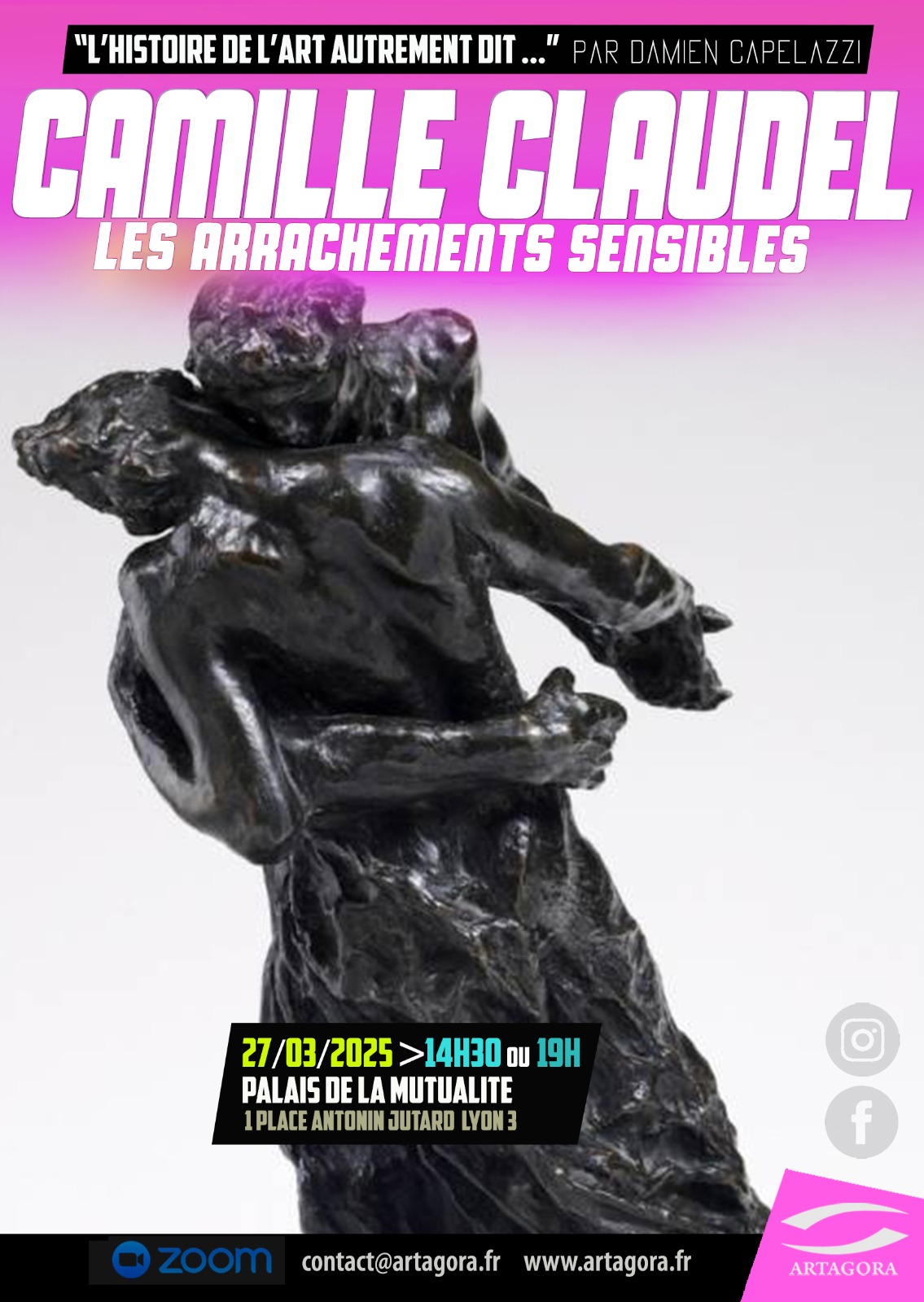 Camille Claudel : les arrachements sensibles